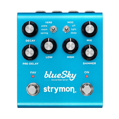 Strymon BlueSky Reverb effects pedal