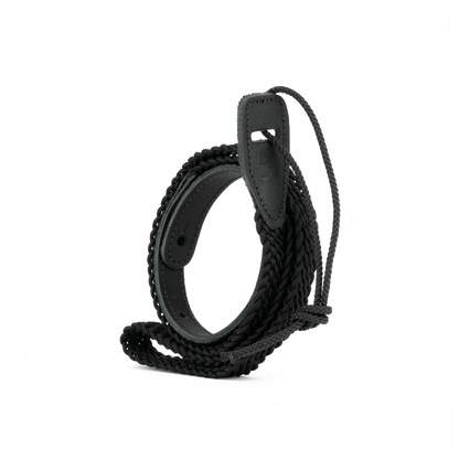 D'Addario 1" Braided Mandolin Strap - Brown/Cream