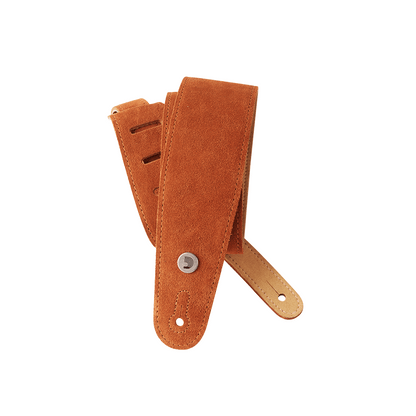 Suede Guitar Strap, Honey 25SS02-DX