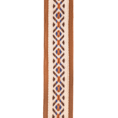 Hybrid Leather Guitar Strap, Desert