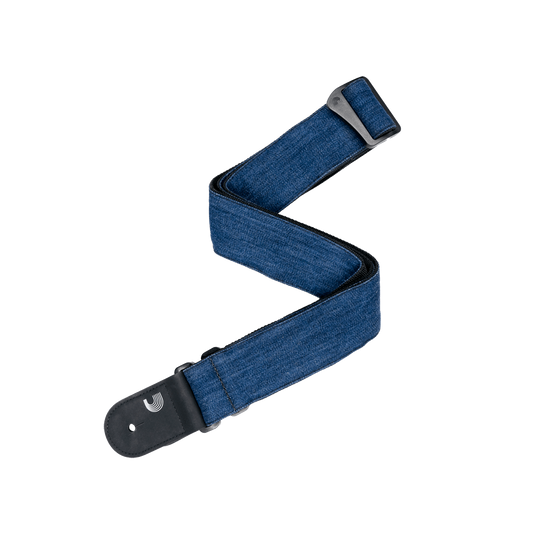 Denim Guitar Strap, Blue