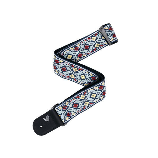 Eco Woven Guitar Strap, Navy