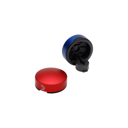 D'Addario XPND Footswitch Topper, Blue/Red 2-Pack