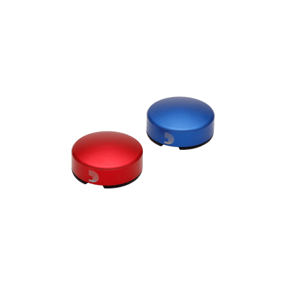 D'Addario XPND Footswitch Topper, Blue/Red 2-Pack