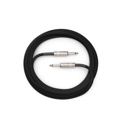D'Addario Custom Series Braided Instrument Cable, Grey, 10'