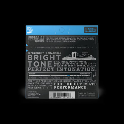 D'Addario 09-42 Super Light, XL Nickel Electric Guitar Strings