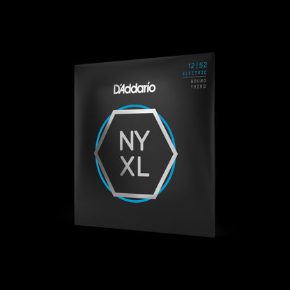 D’addario NYXL 12-52 Light Wound 3rd Electric Guitar Strings