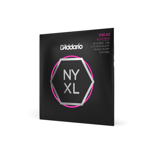 D'Addario 09-42 Super Light Double Ball End, NYXL Electric Guitar Strings