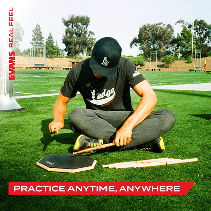 RealFeel 2-sided Practice Drum Pad, 6 Inch