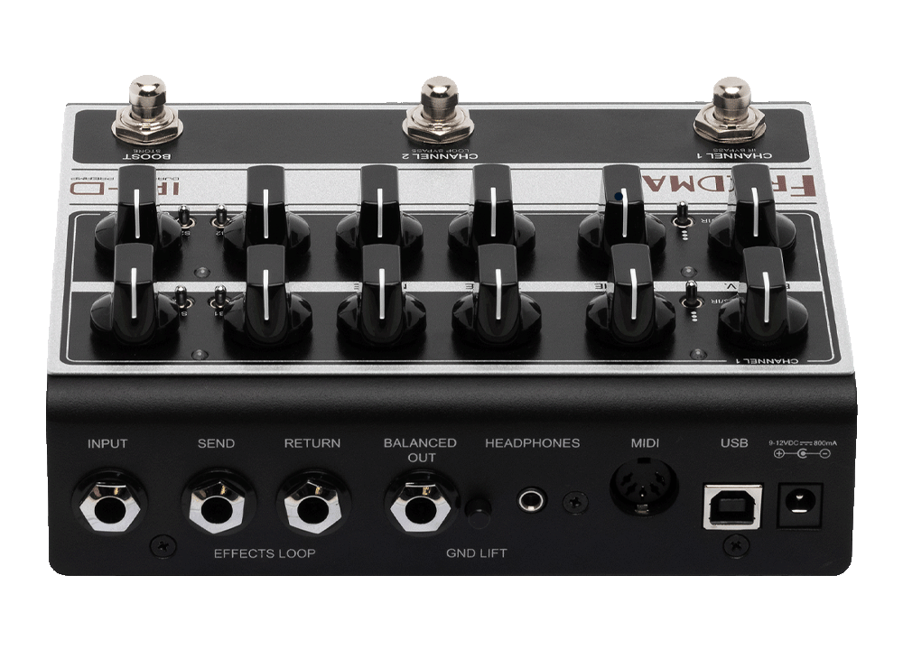 Friedman IR-D ALL-TUBE PREAMP, IR TECHNOLOGY, COMPACT SIZE