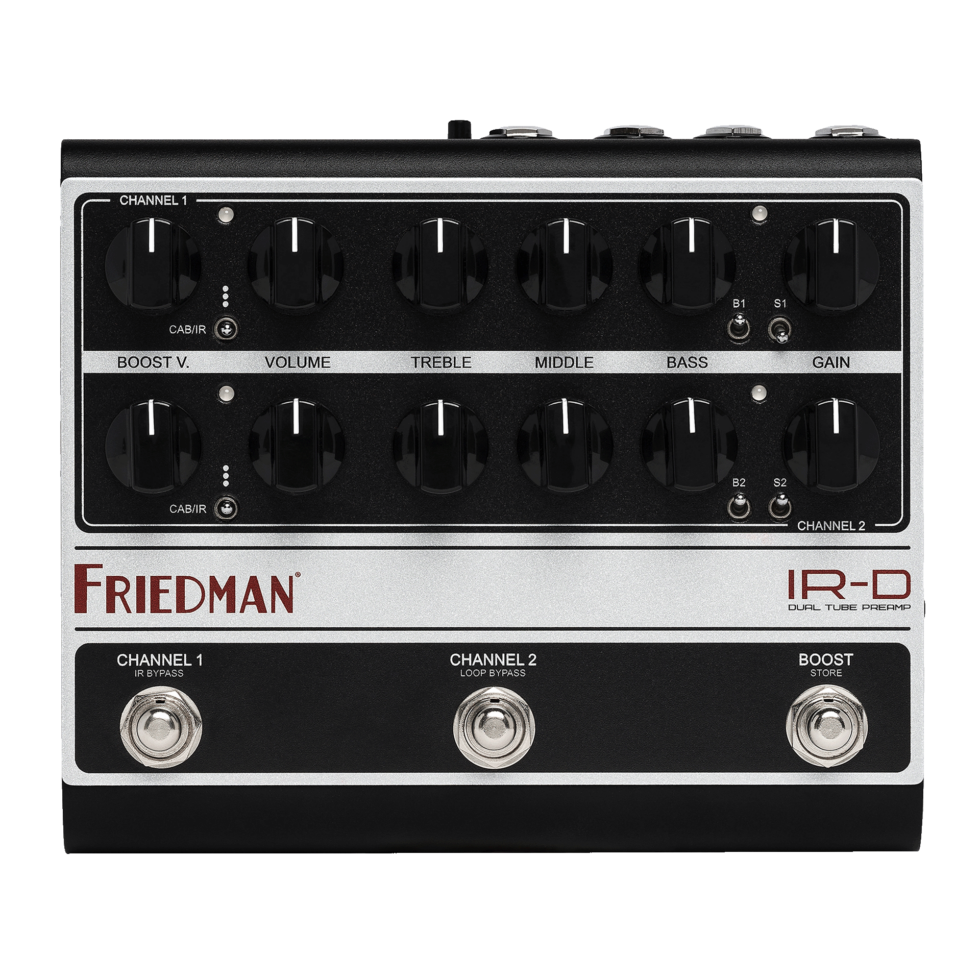 Friedman IR-D ALL-TUBE PREAMP, IR TECHNOLOGY, COMPACT SIZE