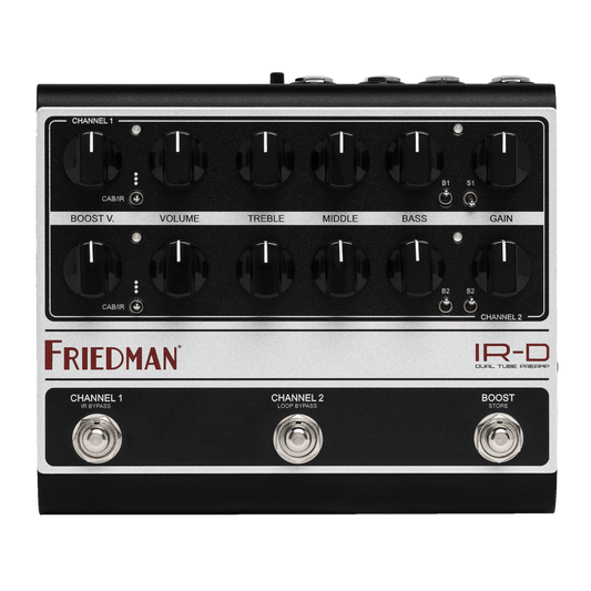 Friedman IR-D ALL-TUBE PREAMP, IR TECHNOLOGY, COMPACT SIZE