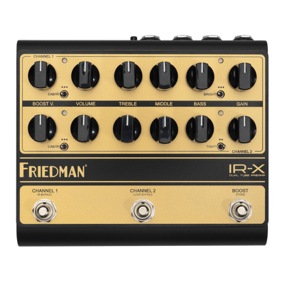 Friedman IR-X ALL-TUBE PREAMP, IR TECHNOLOGY, COMPACT SIZE