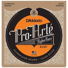 D’addario Pro-Arte Light Tension Nylon Guitar Strings
