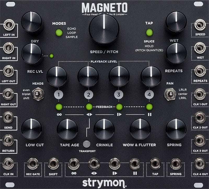 Strymon Magneto Four Head dTape Echo & Looper