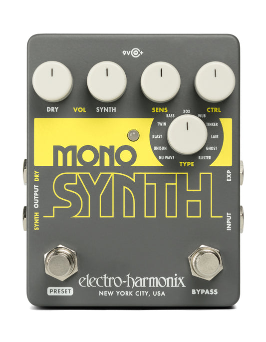 EHX Mono Synth Guitar Synthesizer