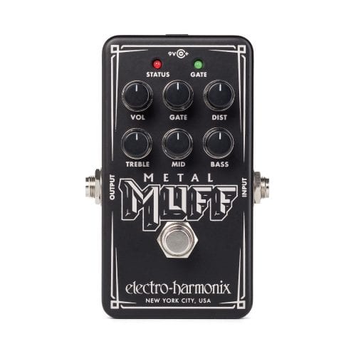 ELECTRO-HARMONIX EHX NANO METAL MUFF FRONT TOP VIEW