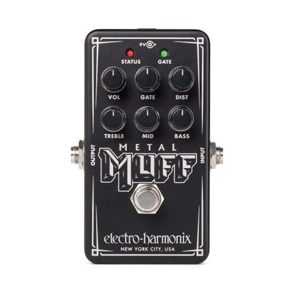 ELECTRO-HARMONIX EHX NANO METAL MUFF FRONT TOP VIEW