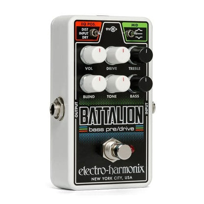 EHX Nano Battalion Bass Preamp & Overdrive
