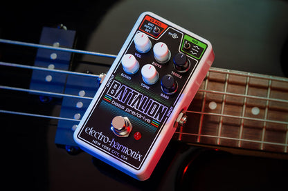 EHX Nano Battalion Bass Preamp & Overdrive