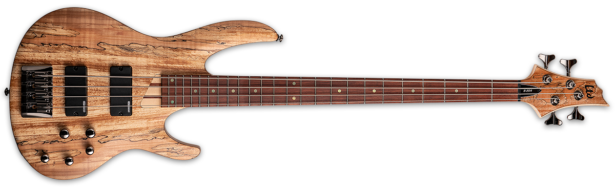 ESP -LTD B-204 Spalted Maple NS Electric Bass