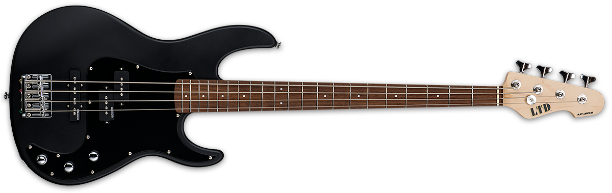ESP -LTD AP-204 BLACK SATIN Electric Bass
