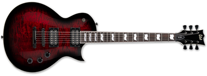 ESP - LTD EC-256 QM SEE THRU BLACK CHERRY SB