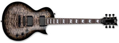 LTD EC-400 QM SEE THRU BLACK SUNBURST