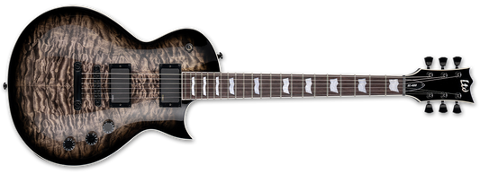 LTD EC-400 QM SEE THRU BLACK SUNBURST