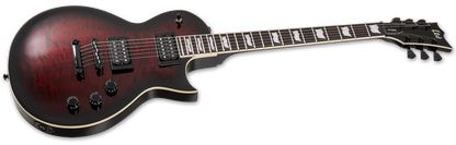ESP - LTD EC-256 QM SEE THRU BLACK CHERRY SB