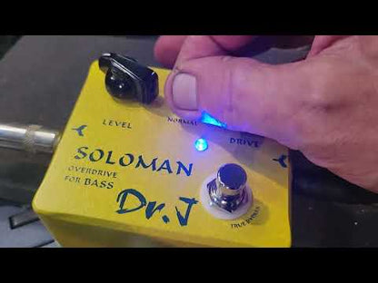 Dr J Soloman Bass Overdrive Effect Pedal D-52