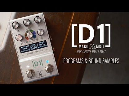Walrus Audio Mako Series MKII: D1 High-Fidelity Delay