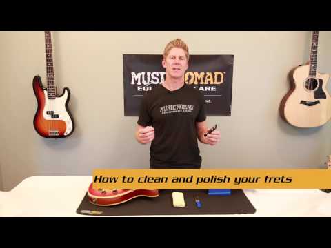  MUSIC NOMAD MN104 FRINE FRET POLISH DEMO VIDEO