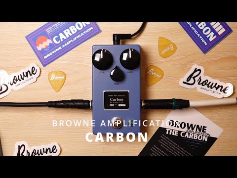  BROWNE AMPLIFICATION CARBON V2 PEDAL VIDEO DEMO