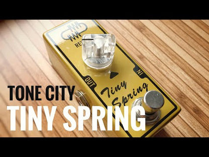 Tone City Tiny Spring Spring Reverb mini effect pedal True bypass