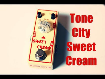 Tone City Sweet Cream Low Gain Overdrive mini effect pedal True bypass