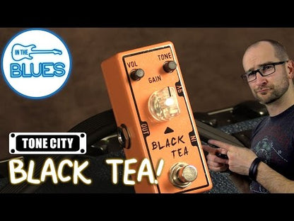 Tone City Black Tea Distortion mini effect pedal True bypass