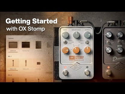 Universal Audio - UAFX OX-STOMP Dynamic Speaker Emulator