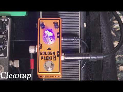 Tone City Golden Plexi v2 Distortion mini effect pedal True bypass