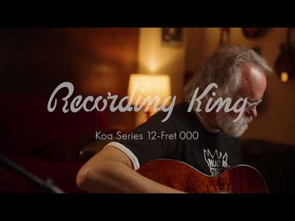 Recording King - ROS-729 - Tonewood Reserve Koa 12 Fret 000