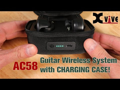 Xvive AC58 Guitar Wireless System & Charging Case