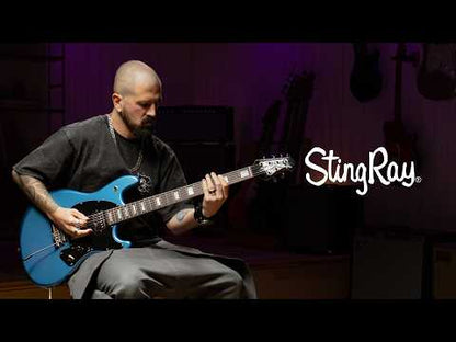 Sterling StingRay Baritone Guitar in Toluca Lake Blue