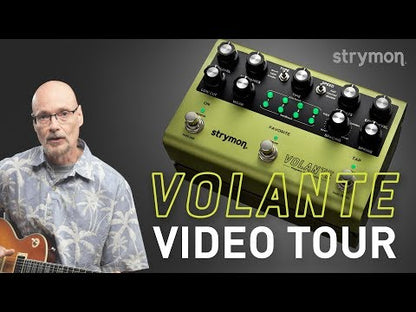 Strymon Volante Magnetic drum and tape echo delay effect pedal