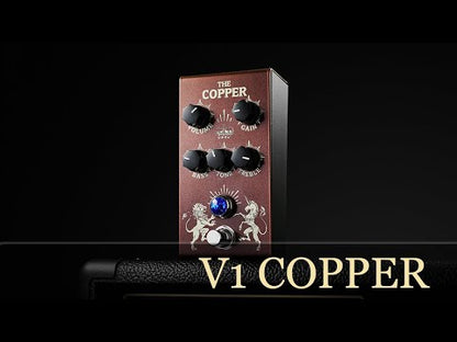 Victory Amps-V1 Copper Effects Pedal  (Store Demo)