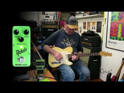 Nobels ODR-mini GREEN Natural OVERDRIVE mini effect pedal