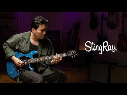 Sterling StingRay Baritone Guitar in Toluca Lake Blue