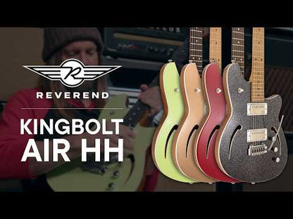 Reverend Guitars - Kingbolt Air HH - Black Sparkle