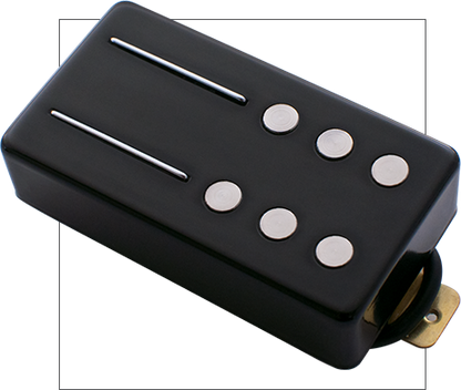 Railhammer Alnico Grandge Bridge Humbucker Pickup Black ALGBRBK