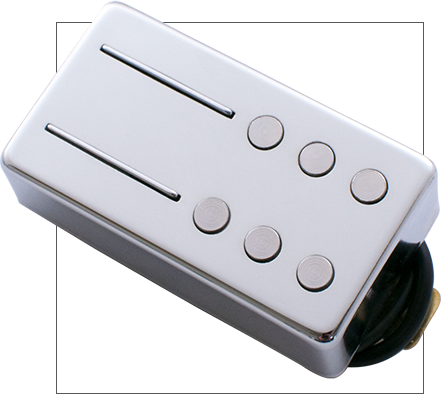 Railhammer Chisel Neck Pickup Chrome CHINKCH