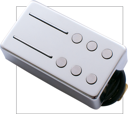 Railhammer Anvil Bridge Humbucker Pickup Chrome ANVBRCH